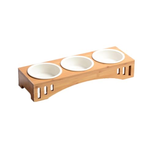 Haustier Esstisch mit Abnehmbaren Schalen Erhöhter Futterautomat für Katzen Rutschfestes Design Ergonomisch zur Verbesserung Verdauung Haustier Esstisch mit Abnehmbaren Schalen Erhöhter Futterautomat für Katzen Rutschfestes Design Ergonomisch zur Verbesserung Verdauung von ifundom