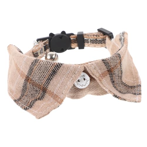 ifundom Katzenhalsband Verstellbar Kariert für Kätzchen Dekoratives Haustierhalsband mit Sicherheitsverschluss Süßes Katzenhalsband für Innenbereich und Fotoshootings ifundom Katzenhalsband Verstellbar Kariert für Kätzchen Dekoratives Haustierhalsband mit Sicherheitsverschluss Süßes Katzenhalsband für Innenbereich und Fotoshootings von ifundom
