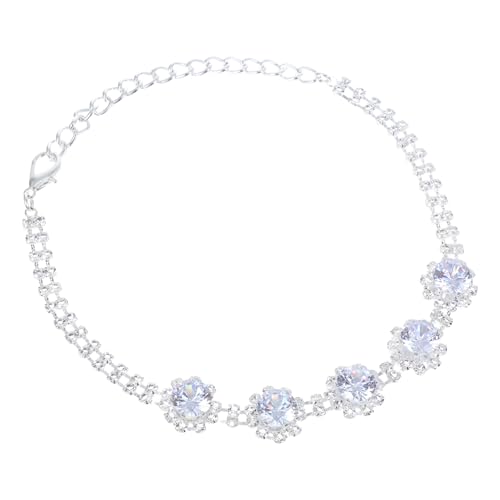 Katzenkettenhalsband Verstellbare Katzen Und Hundehalskette Mit Strass Gliederkette – Leichter Haustier Halsschmuck Für Kleine Kätzchenwelpen Katzenkettenhalsband Verstellbare Katzen Und Hundehalskette Mit Strass Gliederkette – Leichter Haustier Halsschmuck Für Kleine Kätzchenwelpen von ifundom