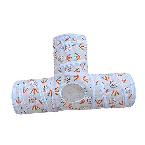 Katzentunnel Faltbarer Katzen Spieltunnel für Drinnen Interaktives Katzenspielzeug mit Buntem Design für Katzen und Verstecken Katzentunnel Faltbarer Katzen Spieltunnel für Drinnen Interaktives Katzenspielzeug mit Buntem Design für Katzen und Verstecken von ifundom