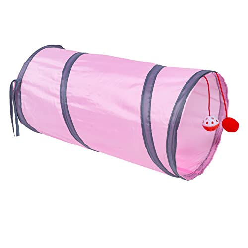 Katzentunnel für Katzen Faltbares Bequemes aus Atmungsaktivem mit Hängendem Ball für Indoor Nutzung für Kleine Haustiere Katzentunnel für Katzen Faltbares Bequemes aus Atmungsaktivem mit Hängendem Ball für Indoor Nutzung für Kleine Haustiere von ifundom