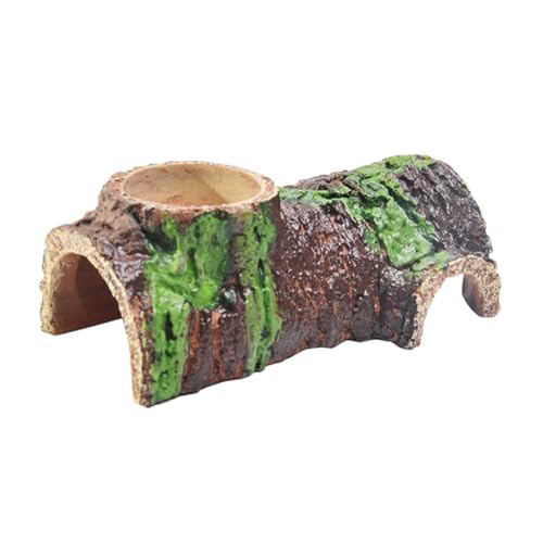Reptilienhöhle, Sonnenbereich, Versteck, Simulationsrindenplattform Für Bartagamen, Eidechsen, Geckos, Schildkröten, Amphibien, Terrarium-, Wasserschalen-zubehör von ifundom