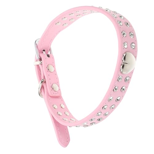 Strass Haustierhalsband Weiches Pu Strasshalsband Für Kleine Und Mittelgroße Hunde Und Katzen – Für Festliche Anlässe Und Komfort Im Alltag Strass Haustierhalsband Weiches Pu Strasshalsband Für Kleine Und Mittelgroße Hunde Und Katzen – Für Festliche Anlässe Und Komfort Im Alltag von ifundom