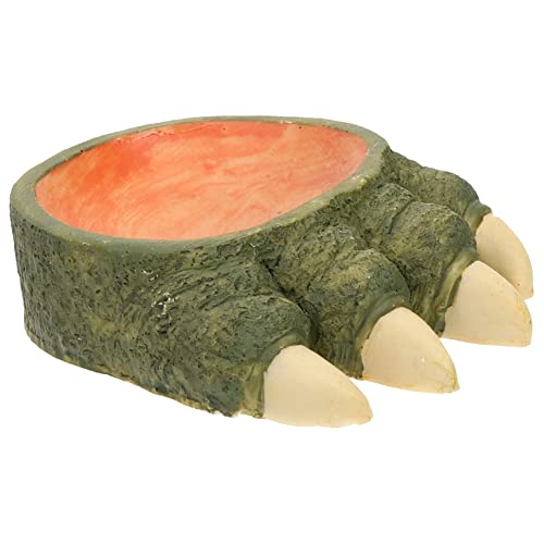 Terrarium Futter und Wasserschale für Reptilien Futterschale aus Resin für Kleine Haustiere für Einfache Fütterung Verarbeitung von ifundom