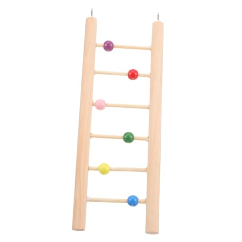 Vogelspielzeug Holzleiter für Papageien und Wellensittiche Lange Kletterleiter aus Natürlichem Holz Sicher für Kleine Aktivität Vogelspielzeug Holzleiter für Papageien und Wellensittiche Lange Kletterleiter aus Natürlichem Holz Sicher für Kleine Aktivität von ifundom