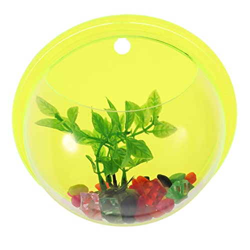 Wandmontierte Vase Transparente Dekorative Blumenhalter für Aquarien und Pflanzen für Stilvolle Heimdekoration Wandmontierte Vase Transparente Dekorative Blumenhalter für Aquarien und Pflanzen für Stilvolle Heimdekoration von ifundom