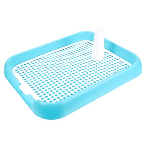 Welpen aus Netzmaterial Wiederverwendbare Hundetoilette für Drinnen Auslaufsicheres Hundeklo mit Erhöhten Rändern für Kleine und Welpen Langlebig Reinigen Welpen aus Netzmaterial Wiederverwendbare Hundetoilette für Drinnen Auslaufsicheres Hundeklo mit Erhöhten Rändern für Kleine und Welpen Langlebig Reinigen von ifundom