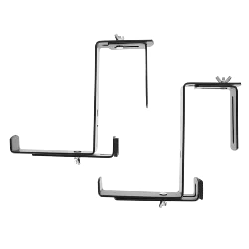 ifundom 1 Paar Blumenampel Haken Verstellbar für Garten Langlebig und Praktisch zur Dekoration von Geländern und Pflanzengefäßen ifundom 1 Paar Blumenampel Haken Verstellbar für Garten Langlebig und Praktisch zur Dekoration von Geländern und Pflanzengefäßen von ifundom