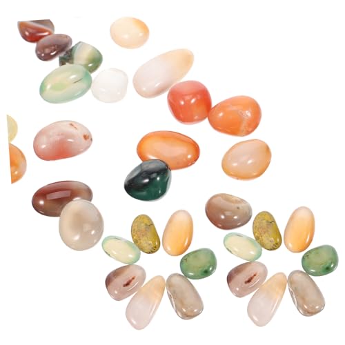 ifundom 1 Packung Yuhua Stein Achatkiesel Garteneinfassung Aquarium Landschaftsbau Pflanzen Kieselsteine ​​Für Wasserspiele Zimmerpflanzen Gartenkies Aquarium Dekorationen von ifundom