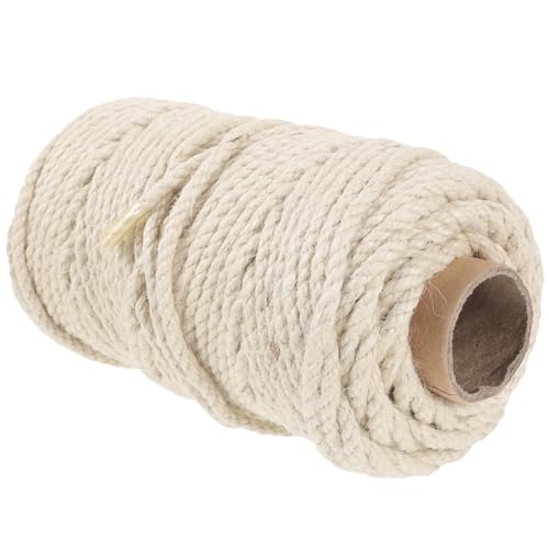 ifundom 1 Rolle Hanfseilseilseil Kratzen Kratzbaum Katzenspielzeugmaterial zum Selbermachen auswechselbares Kratzseil Katzenkratzer Sisalseil für Katzen kürzbares Katzenkratzseil Weiß ifundom 1 Rolle Hanfseilseilseil Kratzen Kratzbaum Katzenspielzeugmaterial zum Selbermachen auswechselbares Kratzseil Katzenkratzer Sisalseil für Katzen kürzbares Katzenkratzseil Weiß von ifundom