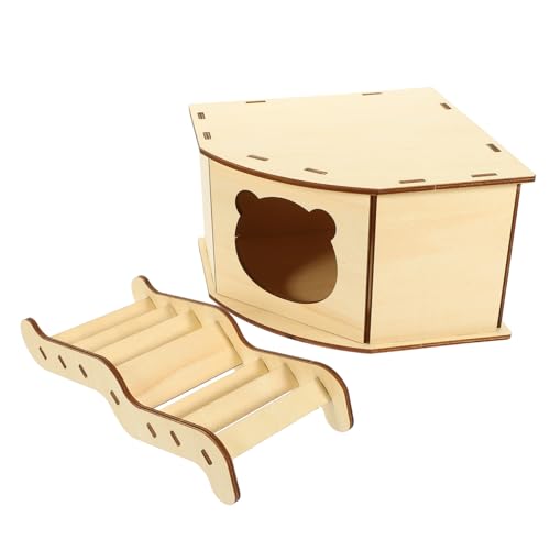 ifundom 1satz Hamsterhaus Aus Holz Mit Leiter Nistplatz Für Kleine Haustiere Zum Spielen Schlafen Und Entspannen Pflegeleichtes Langlebiges Design Für Hamster Und Andere Kleintiere ifundom 1satz Hamsterhaus Aus Holz Mit Leiter Nistplatz Für Kleine Haustiere Zum Spielen Schlafen Und Entspannen Pflegeleichtes Langlebiges Design Für Hamster Und Andere Kleintiere von ifundom