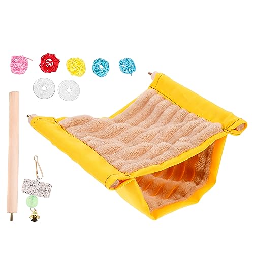 ifundom 1 Satz Hamster Warm Nest Teiliges für Kleintiere Abnehmbarer Hängeschlafplatz Farbenfrohes Design für Hamster Bietet Käfig ifundom 1 Satz Hamster Warm Nest Teiliges für Kleintiere Abnehmbarer Hängeschlafplatz Farbenfrohes Design für Hamster Bietet Käfig von ifundom