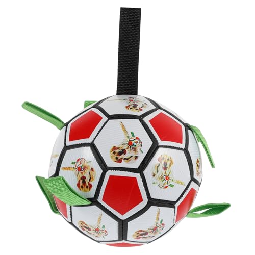 ifundom 1 Satz Hundefußballspielzeug Bälle für Hunde interaktives Welpenspielzeug Outdoor interaktive Kauspielzeuge Fußballspielzeug für Haustiere Pu ifundom 1 Satz Hundefußballspielzeug Bälle für Hunde interaktives Welpenspielzeug Outdoor interaktive Kauspielzeuge Fußballspielzeug für Haustiere Pu von ifundom