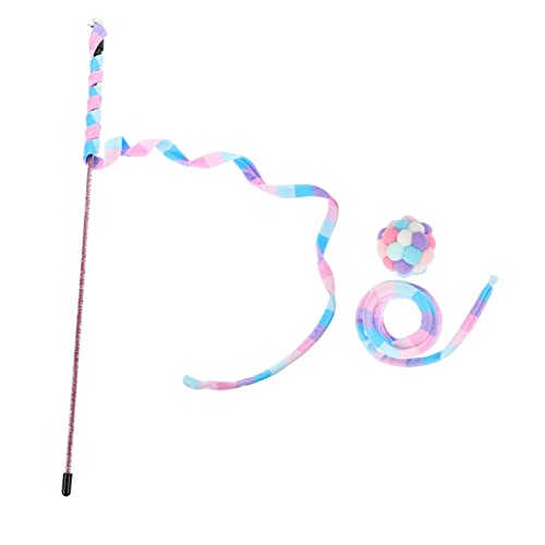 ifundom 1 Satz Katzen Spielzeugset aus Elastischem Federseil und Ball Interaktives Indoor und Outdoor für Katzen und Kätzchen Bunten Macaron und Trainieren ifundom 1 Satz Katzen Spielzeugset aus Elastischem Federseil und Ball Interaktives Indoor und Outdoor für Katzen und Kätzchen Bunten Macaron und Trainieren von ifundom