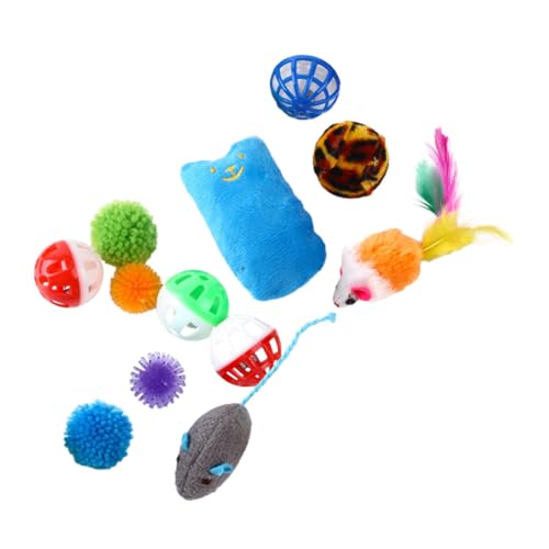 ifundom 1 Satz Katzenspielzeugstreckkugel Haustier Kätzchen Katzenzubehör Ball Katzen-Teaser Katzenspielzeug für drinnen Interaktives Plastik ifundom 1 Satz Katzenspielzeugstreckkugel Haustier Kätzchen Katzenzubehör Ball Katzen-Teaser Katzenspielzeug für drinnen Interaktives Plastik von ifundom