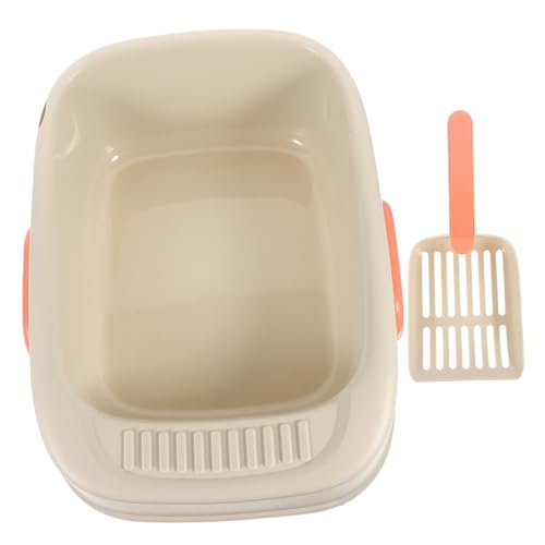 ifundom 1 Satz Katzentoilette Halbgeschlossenes Katzentöpfchen Haustier Katzensandpfanne Katzenklo Pads Wurf Mülleimer Katzenstreu Plastik ifundom 1 Satz Katzentoilette Halbgeschlossenes Katzentöpfchen Haustier Katzensandpfanne Katzenklo Pads Wurf Mülleimer Katzenstreu Plastik von ifundom