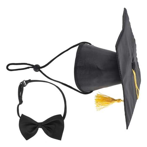 ifundom 1satz Pet Graduation Cap Set Mit Hundehalsband Und Bandana Teiliges Kostüm Für Hunde Und Katzen Für Abschlussfeiern Und Besondere Anlässe Langlebig Und ifundom 1satz Pet Graduation Cap Set Mit Hundehalsband Und Bandana Teiliges Kostüm Für Hunde Und Katzen Für Abschlussfeiern Und Besondere Anlässe Langlebig Und von ifundom