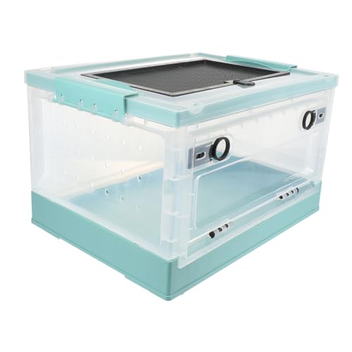 ifundom 1 Satz Terrarium Zucht Hamsterkäfige großer Hamsterkäfig Käfighamster klein Hamster käfig Hamster cage meerschweinchen käfig für Haustierratten Igel Inkubator Plastik Blue von ifundom
