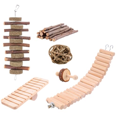 ifundom 1 Schachtel Spielzeugset für Haustiere groß Aufstieg Hamster Kletterspielzeug für Haustiere Bereicherung für Chinchilla-Spielzeuge Leiter hölzern ifundom 1 Schachtel Spielzeugset für Haustiere groß Aufstieg Hamster Kletterspielzeug für Haustiere Bereicherung für Chinchilla-Spielzeuge Leiter hölzern von ifundom