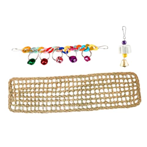 ifundom 1 Set Papageienspielzeug Set Dekoration Sittich Vogelspielzeug Sitzstangen Kletterleiter Für Papageien Verschleißfestes Nymphensittich Lustiges Vogelspielzeug ifundom 1 Set Papageienspielzeug Set Dekoration Sittich Vogelspielzeug Sitzstangen Kletterleiter Für Papageien Verschleißfestes Nymphensittich Lustiges Vogelspielzeug von ifundom
