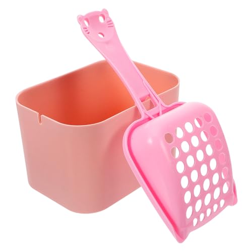 ifundom 1satz Cat Litter Scoop Mit Eimer Reinigungswerkzeug Für Katzenstreu Leicht Und Ergonomisch Für Tägliche Pflege Und Katzenklos von ifundom