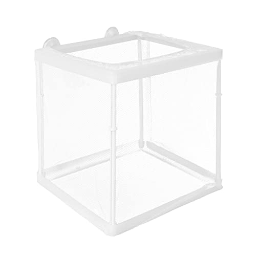 ifundom Aquarien-zuchtbox Für Fische Isoliertes Brutkasten-Becken Aus Netz Und Klebematerial Zum Schutz Von Kleinen Trächtigen Und Neugeborenen Fischen Einfach Zu Verwenden Reinigen von ifundom
