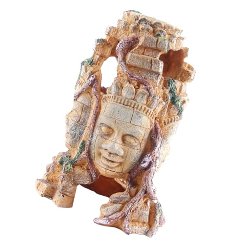 ifundom 1 Stück Aquarium Ornament Resin Four Faced Buddha Decoration für Aquarien für Fisch und Wasserpflanzenlandschaften Sicher für Süß und Salzwasserumgebungen ifundom 1 Stück Aquarium Ornament Resin Four Faced Buddha Decoration für Aquarien für Fisch und Wasserpflanzenlandschaften Sicher für Süß und Salzwasserumgebungen von ifundom