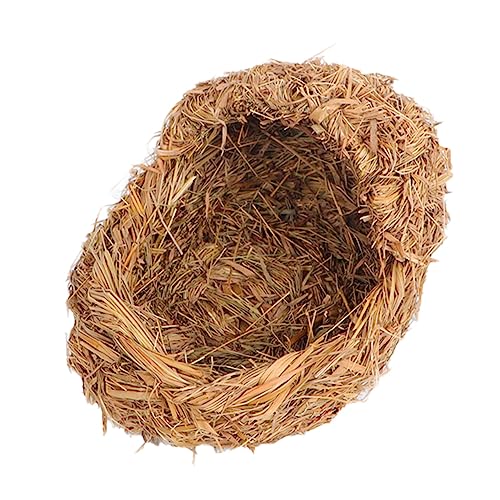 ifundom 1 Stück Haltbares Katzenbett aus Naturgras Haustierhaus für Kleine Tiere Wie Hamster Meerschweinchen und Katzen Sanftem Gelb Atmungsaktiv und Formbeständig Ganzjährig Geeignet ifundom 1 Stück Haltbares Katzenbett aus Naturgras Haustierhaus für Kleine Tiere Wie Hamster Meerschweinchen und Katzen Sanftem Gelb Atmungsaktiv und Formbeständig Ganzjährig Geeignet von ifundom