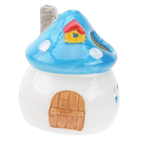 ifundom 1 Stück Hamster Nest Aus Keramik Hamsterbettwäsche Hamsterhaus Hittel Mini Hamsterbett Hamsterversteck Keramik Hamsternest Hamsterschutzhaus Haustiernest Blue von ifundom