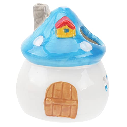 ifundom 1 Stück Hamster Nest Aus Keramik Hamsternest Hamster-Keramik-Nest Heimtierbedarf Kühlhaus Für Haustiere Hamster -versteck Hamsterhöhle Unterschlupf Hamster Cooles Nest Blue von ifundom