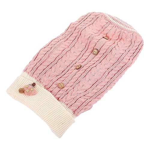 ifundom 1 Stück Kleidung Für Haustiere Kühl Hund Winter Hunde-Outfits Für Hunde Hundekleidung Winterkleidung Für Welpen Klein Hundekostüme Welpenpullover Warmes Hundeoutfit Gestrick Rosa ifundom 1 Stück Kleidung Für Haustiere Kühl Hund Winter Hunde-Outfits Für Hunde Hundekleidung Winterkleidung Für Welpen Klein Hundekostüme Welpenpullover Warmes Hundeoutfit Gestrick Rosa von ifundom