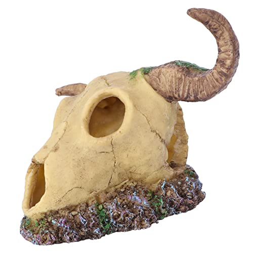 ifundom 1 Stück Landschaftsornament für Aquarium Aquarienlandschaft Aquariumlandschaftsdekoration Schädelhöhle im Aquarium klein Panzer Aquariendekoration Aquarium Landschaftsdekor Harz ifundom 1 Stück Landschaftsornament für Aquarium Aquarienlandschaft Aquariumlandschaftsdekoration Schädelhöhle im Aquarium klein Panzer Aquariendekoration Aquarium Landschaftsdekor Harz von ifundom