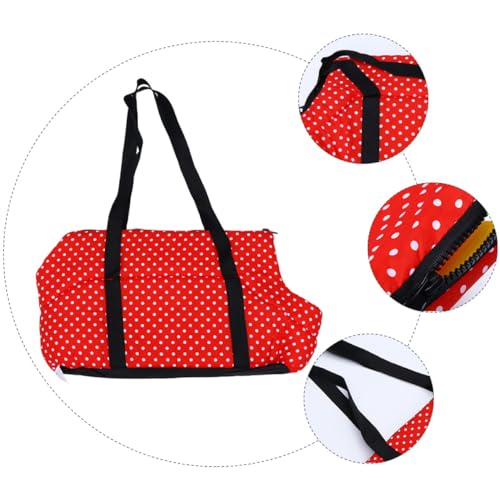 ifundom Tragetasche Für Hunde Haustier-Aufbewahrungstasche Hunderucksack Atmungsaktiv Kratzfest Leicht Zusammenklappbar Bequemer Schultergurt ifundom Tragetasche Für Hunde Haustier-Aufbewahrungstasche Hunderucksack Atmungsaktiv Kratzfest Leicht Zusammenklappbar Bequemer Schultergurt von ifundom