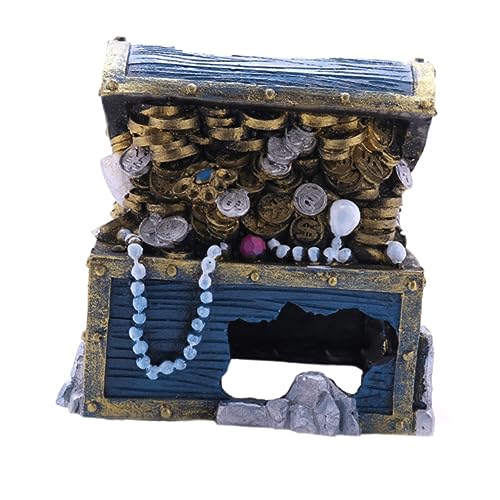 ifundom 1 Stück Piratenschiff Garnelen Versteck Nest Hochwertige Aquarium Dekoration aus Resin für Süß und für Aquarienlandschaften und Fischverstecke von ifundom