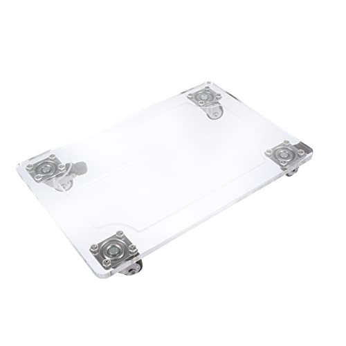 ifundom 1 Stück Rollender Pflanzentopf Untersetzer mit Rädern Quadratisches Transparentes Design Praktischer und Langlebiger Blumentopfständer für Innen und Außenbereich ifundom 1 Stück Rollender Pflanzentopf Untersetzer mit Rädern Quadratisches Transparentes Design Praktischer und Langlebiger Blumentopfständer für Innen und Außenbereich von ifundom
