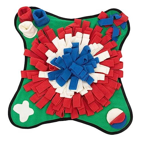 ifundom 1 Stück Snuffle Mat für Hunde Strapazierfähige Trainingsmatte aus Polar Fleece Langsame Fütterung und Riechspielzeug zur Stressreduktion und Verbesserung Geruchssinns ifundom 1 Stück Snuffle Mat für Hunde Strapazierfähige Trainingsmatte aus Polar Fleece Langsame Fütterung und Riechspielzeug zur Stressreduktion und Verbesserung Geruchssinns von ifundom