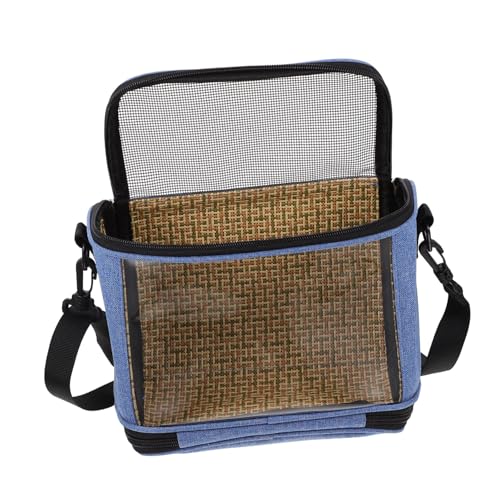 ifundom 1 Stück Transparente Handheld -Vogelkäfig -Tasche Reisekäfig für Papageienträger Haustiertasche Vogelzubehör Klare Transportbox für Haustiere Haustierträger Vogelträger PVC Blau ifundom 1 Stück Transparente Handheld -Vogelkäfig -Tasche Reisekäfig für Papageienträger Haustiertasche Vogelzubehör Klare Transportbox für Haustiere Haustierträger Vogelträger PVC Blau von ifundom