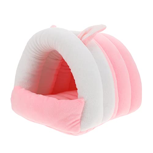 ifundom 1 Stück Warmes Baumwollnest Meerschweinchen Heu Hamsterbettwäsche drinnen Einstreu für Meerschweinchenkäfige Haustierbetten Tierbett kleines Tier Baumwolle Rosa ifundom 1 Stück Warmes Baumwollnest Meerschweinchen Heu Hamsterbettwäsche drinnen Einstreu für Meerschweinchenkäfige Haustierbetten Tierbett kleines Tier Baumwolle Rosa von ifundom