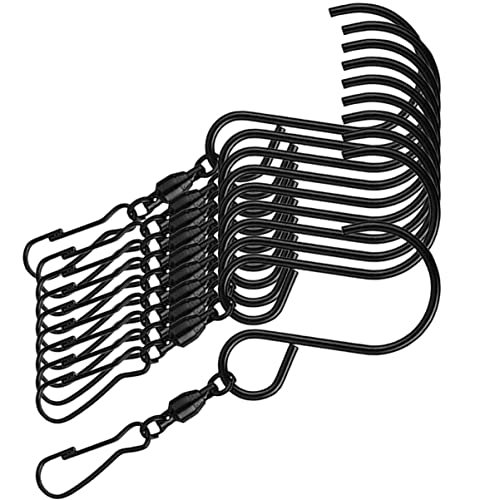 ifundom 10 Stück Teiliges Drehbarer Haken für Blumenampeln Rotationshaken für Windspiele Gartenlampen und Vogelhäuser Robust und Langlebig für und Außenbereiche ifundom 10 Stück Teiliges Drehbarer Haken für Blumenampeln Rotationshaken für Windspiele Gartenlampen und Vogelhäuser Robust und Langlebig für und Außenbereiche von ifundom