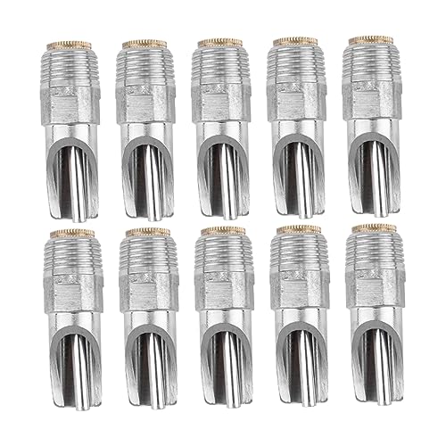 ifundom Edelstahl Schweinetränke Automatischer Trinknippel 10 Stück Wasserspender Für Schweine Ferkel Und Sauen Dichtungsleistung Einfache Handhabung Verhindert Wasserverlust von ifundom