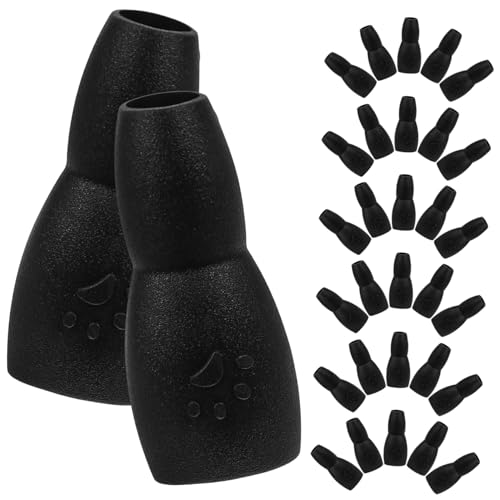 ifundom 100 Stück Gurtschnallen für Welpen Hunde -Leine -Carabiner -Clip Teile der Haustierleine Schnallen mit Hundekrallenmuster Zugseilbeschläge weiches Gummi Black ifundom 100 Stück Gurtschnallen für Welpen Hunde -Leine -Carabiner -Clip Teile der Haustierleine Schnallen mit Hundekrallenmuster Zugseilbeschläge weiches Gummi Black von ifundom