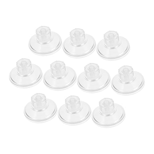 ifundom 10stücke Saugnäpfe Für Schraubenmuttern Gewindesaugnäpfe Für Aquarien Starke Saugnäpfe Aus Abs Und PVC Langlebig Und Installieren Geeignet Für Poröse Oberflächen Wie Glas Oder von ifundom