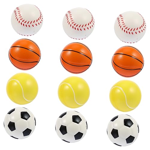 ifundom 12 Stücke Haustier Hund Biss Beständig Ball Spielzeug Interaktives PU Hundeball für Training Leuchtende Farben für Kleine und Mittlere Hunde ifundom 12 Stücke Haustier Hund Biss Beständig Ball Spielzeug Interaktives PU Hundeball für Training Leuchtende Farben für Kleine und Mittlere Hunde von ifundom
