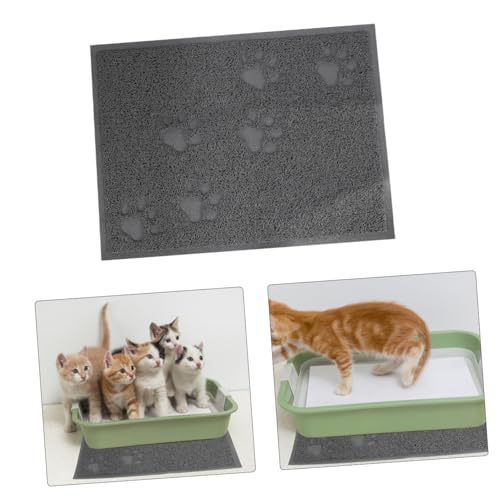 ifundom 1Pc Katzenstreumatte Katzen Katzenstreukissen Streumatten Streufangmatte Katzenstreuunterlage Katzenmatte Katzenunterlage Katzenstreufangmatte Sitzunterlage Katzenkissen Grau ifundom 1Pc Katzenstreumatte Katzen Katzenstreukissen Streumatten Streufangmatte Katzenstreuunterlage Katzenmatte Katzenunterlage Katzenstreufangmatte Sitzunterlage Katzenkissen Grau von ifundom