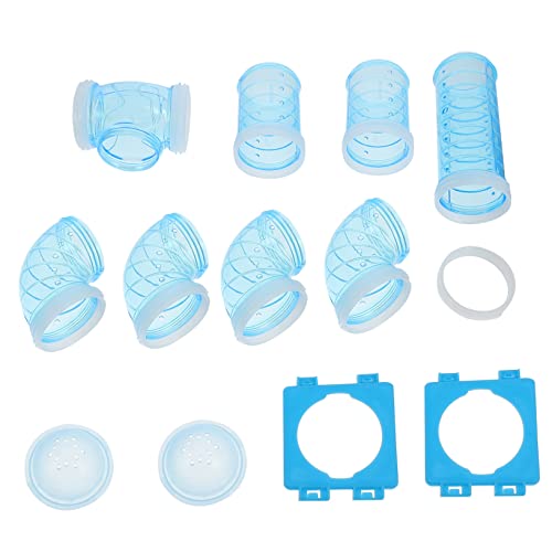 ifundom 1Satz Hamster Rohrset Teiliges DIY Tunnelspielzeug aus Hochwertigem Anpassbar und Langlebig für Hamster und Kleine Nager zu Installieren von ifundom