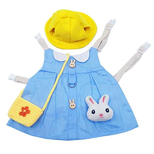 ifundom Kaninchen Kleidung Mit Geschirr Für Kleine Haustiere Zum Spielen Und Trainieren Aus Baumwollmaterial Für Feiertage Und Outdoor-aktivitäten von ifundom