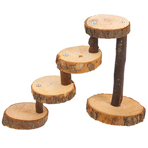 ifundom 1Satz Holzsprungleiter für Haustiere aus Stabilem Naturholz für Hamster Meerschweinchen und Andere Nager Kletterstruktur für Käfige ifundom 1Satz Holzsprungleiter für Haustiere aus Stabilem Naturholz für Hamster Meerschweinchen und Andere Nager Kletterstruktur für Käfige von ifundom
