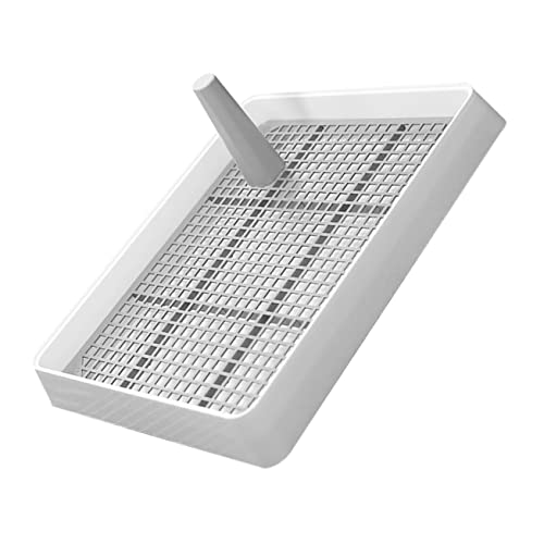 ifundom 1Satz Hundetoilette Gitterdesign für Welpen Tragbar für Indoor Nutzung Einfache Reinigung mit Abnehmbarer Hält die Füße Ihres Haustiers ifundom 1Satz Hundetoilette Gitterdesign für Welpen Tragbar für Indoor Nutzung Einfache Reinigung mit Abnehmbarer Hält die Füße Ihres Haustiers von ifundom