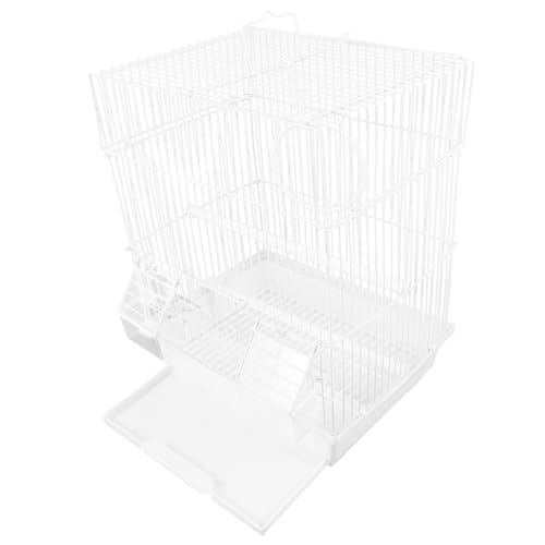 ifundom 1Satz Vogelkäfig Tragbarer Papageienkäfig Aus Draht Und Langlebig Für Ausflüge Und Reisen Design Für Stilvolle Innenräume von ifundom