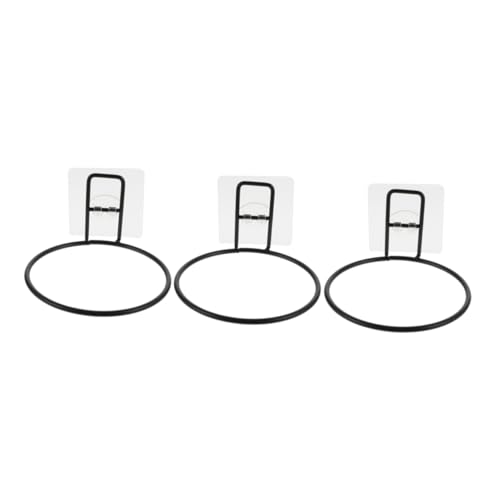 ifundom 1Satz Wandbehangständer Für Haustierfutter Mit Selbstklebendem Halter Teiliges Für Katzen Hygienisch Reinigen Langlebig Für Fütterung von ifundom